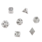 Maxbell 7pcs/Set TRPG Games Dungeons & Dragons D4-D20 Multi-sided Dices Color #10