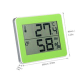 Maxbell Digital Indoor Thermometer Hygrometer Temperature Measurement Tester Green