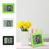 Maxbell Digital Indoor Thermometer Hygrometer Temperature Measurement Tester Green