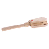 Maxbell Wooden Long Handled Castanet/Clapper/Clacker Toys Kids Early Music Learning