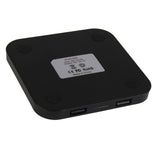 Maxbell Black Q8 Qi Wireless Charger Charging Pad Plate for iPhone Samsung GALAXY S6