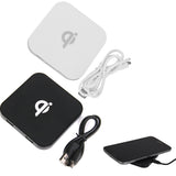 Maxbell Black Q8 Qi Wireless Charger Charging Pad Plate for iPhone Samsung GALAXY S6