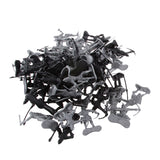 Maxbell 60 pcs/lot Sliver Black Warriors Medieval Soldiers Military Figures Toy