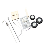 Maxbell 1 Set Main Landing Gear Wheel Kit for RC Airplane Modelling Parts Replacement