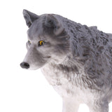 Maxbell Lifelike Nature Wild Animal Model Figurine Action Figures Kids Playset Toy Gray Wolf #2