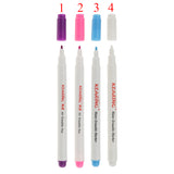 Maxbell 4 Pieces 1mm Air Erasable/Water Soluble Pens Temporary Marking Disappearing Ink Drafting Pens for Cloth