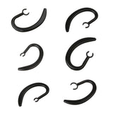Maxbell 6 Pieces Different Size Universal Ear hook Wireless Bluetooth Headset Replacement Accessory