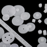 Maxbell 69 Pieces/Set Assorted Plastic Gears Worm Kits for DIY Robots RC Car Toys Models Parts