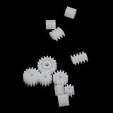 Maxbell 11 Pieces/set Plastic Gears Worm for Kids Toys RC Car Toy Models Part Repair Accessories