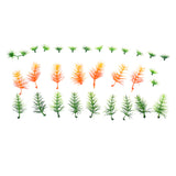 Maxbell Pack of 100 Plastic Zoo Animal Model Hippo Lion Tiger Tree Model Kid Party Bag Fillers