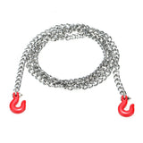 Maxbell RC Scale Tow Hooks Shakle with Trailer Chain for 1/10 RC Axial Scx10 D90 D110 TF2 Car Truck