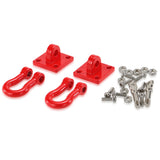 Maxbell RC Scale Tow Hooks Shakle with Trailer Chain for 1/10 RC Axial Scx10 D90 D110 TF2 Car Truck