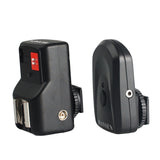 Maxbell PT-04GY 4 CH Channels Wireless Remote Flash Trigger Transmitter Set w/ 1 Receivers for Canon 580EX II Pentax AF-540 FGZ
