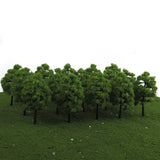 Maxbell Lot 70 Pieces 3-9cm Model Trees Architecture Buildings Street Park Garden Greenery 1:75-1:500 Scale