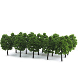 Maxbell Lot 70 Pieces 3-9cm Model Trees Architecture Buildings Street Park Garden Greenery 1:75-1:500 Scale