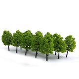 Maxbell Lot 70 Pieces 3-9cm Model Trees Architecture Buildings Street Park Garden Greenery 1:75-1:500 Scale
