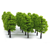 Maxbell Lot 70 Pieces 3-9cm Model Trees Architecture Buildings Street Park Garden Greenery 1:75-1:500 Scale