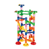 Maxbell Marble Runs Race DIY Building Construction Blocks Kids Toy Gift 74pcs/Set