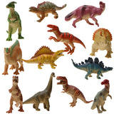 Maxbell 12 Pcs Assorted Dinosaur Figures Jurassic World Animal for Kids Toy Home Ornament