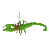 Maxbell Simulation Animal Model - Rubber Scorpions Model Figures Kids Gift Joke Props Green