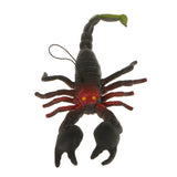 Maxbell Simulation Rubber Scorpions Wildlife Animal Model Toy Kids Gift Figure Toy Xmas Black