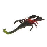 Maxbell Simulation Rubber Scorpions Wildlife Animal Model Toy Kids Gift Figure Toy Xmas Black