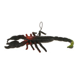 Maxbell Simulation Rubber Scorpions Wildlife Animal Model Toy Kids Gift Figure Toy Xmas Black