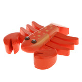 Maxbell Kitchen Pretend Food Play Toy Wooden Magnetic Decorative Lobster Kid Gift