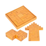 Maxbell Interesting Jigsaw Blocks Kong Ming Lock for Kids Puzzle Toy Leisure Fun