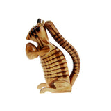 Maxbell Squirrel Animal Shaped Wood Craft Model Home Room Desk Showcase Display Toy