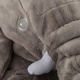 Maxbell Soft Stuffed Animal Short Plush Doll Cushion Pillow Cover Toy Home Decor Grey