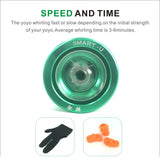 Maxbell New Professional YoYo Ball Bearing String Trick Alloy Kids Toys Green Outdoor Games