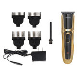 Maxbell Electric Hair Trimmer Clipper Men Shaver Barber Haircut LCD Machine Golden