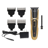 Maxbell Electric Hair Trimmer Clipper Men Shaver Barber Haircut LCD Machine Golden