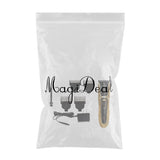 Maxbell Electric Hair Trimmer Clipper Men Shaver Barber Haircut LCD Machine Golden