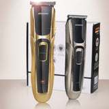 Maxbell Electric Hair Trimmer Clipper Men Shaver Barber Haircut LCD Machine Golden