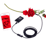 Maxbell 5.5mm 6-LED Wireless WiFi USB Hard Inspection HD Borescope Snake Camera 2m