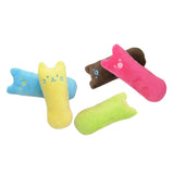 Maxbell 5 Pack Pet Cat Thumb Toys with Catnip Cat Catnip Chew Toys Plush Cat Toys