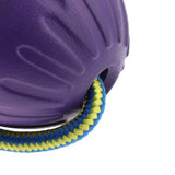 Maxbell Foam Ball Pet Dog Training Toy Ball with Rope Purple_M