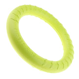 Maxbell Pet Flying Ring Puppy Fetch Toy Bite Toy for Training Fluorescent Green
