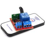 Maxbell 12V One Channal RF Wireless Relay Module with Remote Control