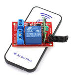 Maxbell 12V One Channal RF Wireless Relay Module with Remote Control