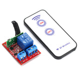 Maxbell 12V One Channal RF Wireless Relay Module with Remote Control