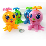 Maxbell 1pc Lovely Cartoon Octopus Animal Wind Up Clockwork Toy