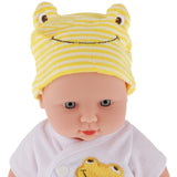 Maxbell Realistic Silicone Baby Doll Vinyl Lifelike Baby Boy in Yellow