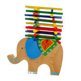 Maxbell Wooden Educational Elephant Balance Beam Game for Children Baby Kids Hands