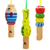 Maxbell Wooden Animal Whistle Music Instrument Toy Baby Kid Favor Educational