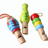 Maxbell Wooden Animal Whistle Music Instrument Toy Baby Kid Favor Educational