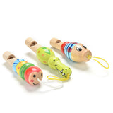 Maxbell Wooden Animal Whistle Music Instrument Toy Baby Kid Favor Educational