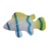 Maxbell Plastic Artificial Angel Fish Animals Toy Model 12pcs Colorful